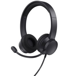 AURICULAR AYDA USB-ENC NEGRO TRUST